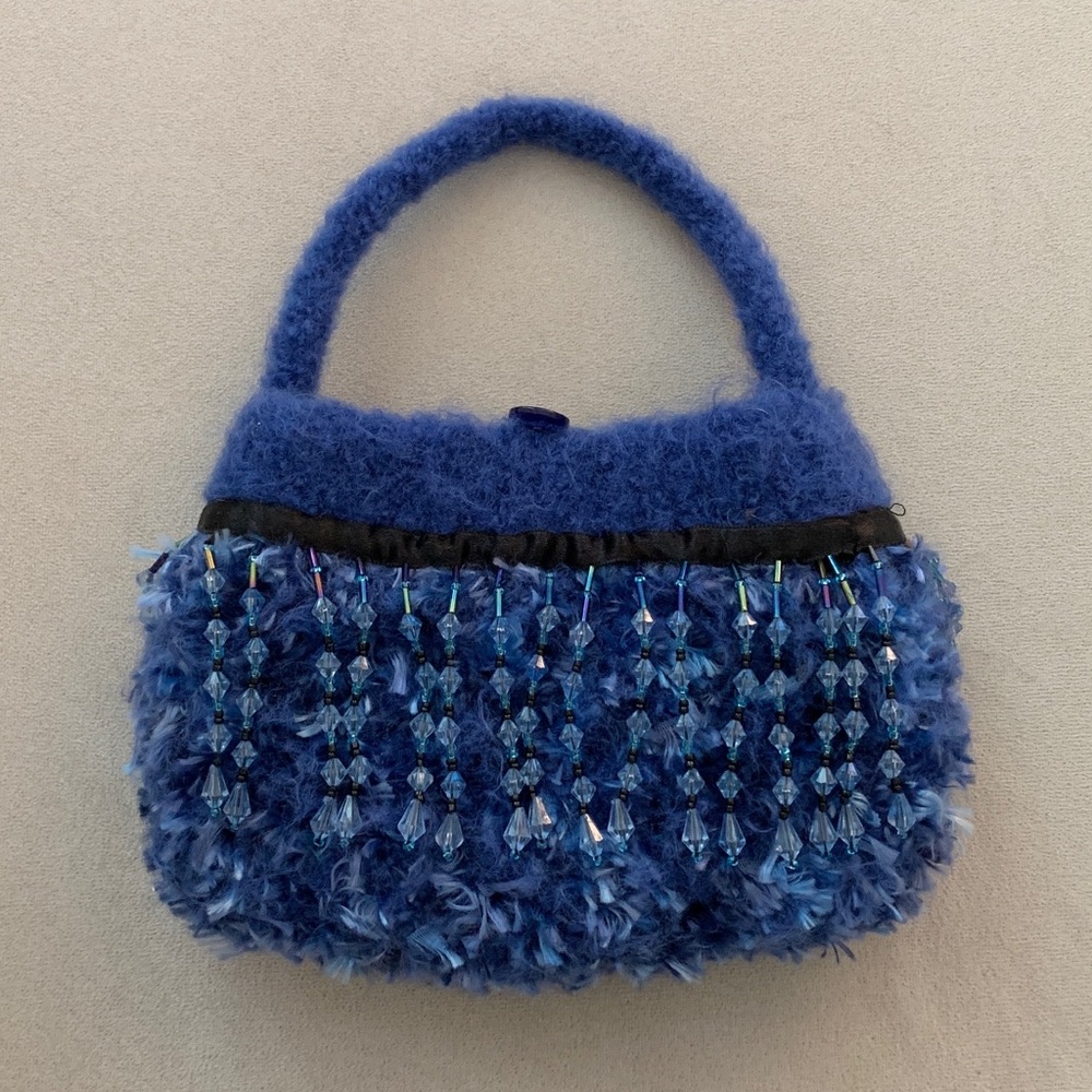 Handmade Mini Felted Wool Handbag